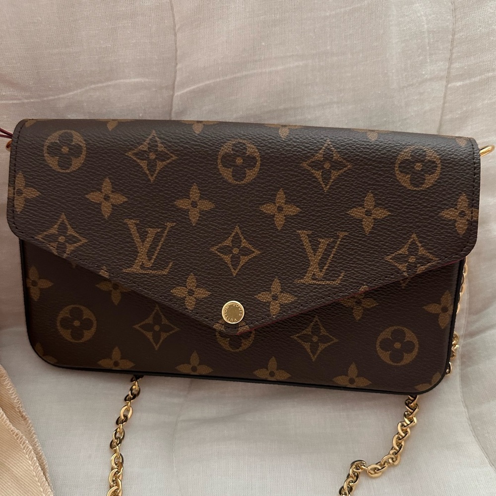 Louis Vuitton Monogram Brown Crossbody Bag